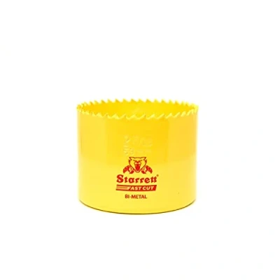 Image of Starrett HSS Bi Metal Hole Saw FCH0256 Fast Cut Extra Cobalt For Stainless Mild Sheet Wood Plastic Various Materials 59mm
