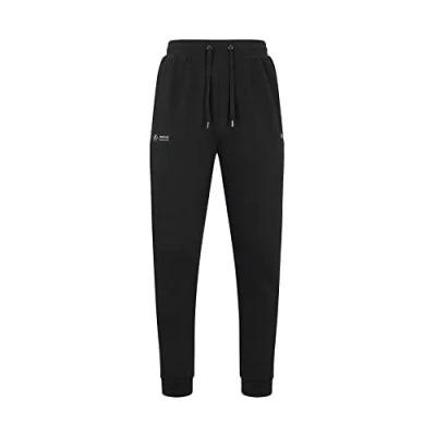 Image of Mercedes AMG Petronas Formula One Team Official 1 Merchandise Sweatpants Black XXS