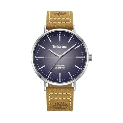 Image of Timberland Men Analog Quartz Watch with Leather Strap TDWGA2231102