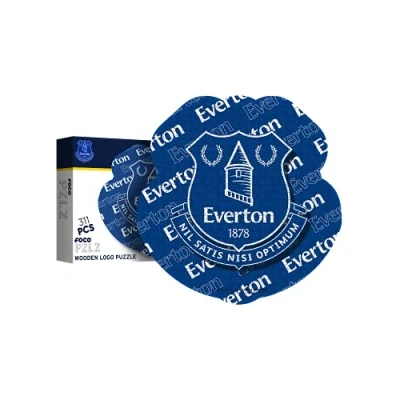 Image of FOCO Football Premier League Everton FC Wood PZLZ Logo