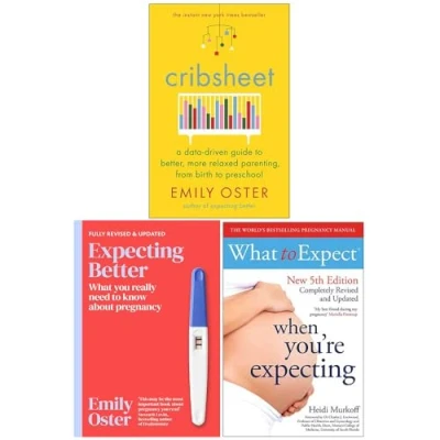 Image of Cribsheet, Expecting Better, What to Expect When Youre 3 Books Collection Set
