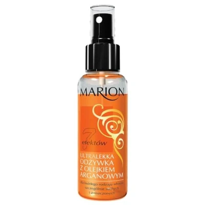 Image of MARION ULTRALIGHT hair CONDITIONER WITH ARGAN OIL all types, dry and damaged 120ml