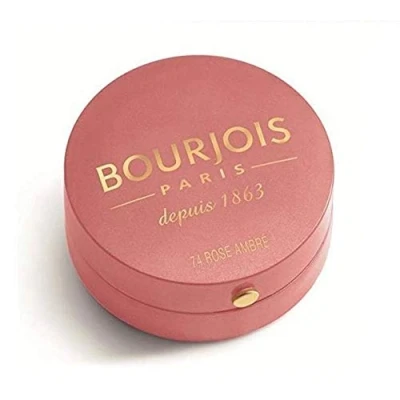 Image of Bourjois blush little round pot 74 Rose Ambre by