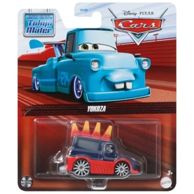Image of Disney and Pixar Cars Diecast Yokoza Toy Vehicle for Kids Ages 4 Up