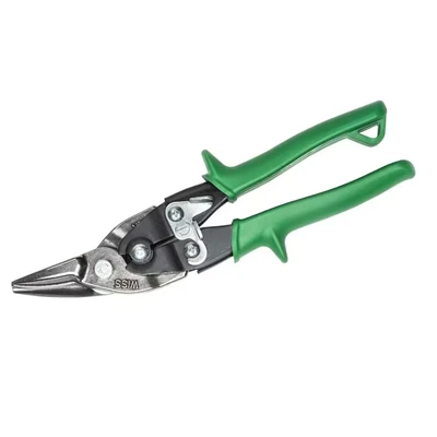 Image of Wiss M2R Metalmaster Aviation Snip, cuts Right to Left, Green, 248mm