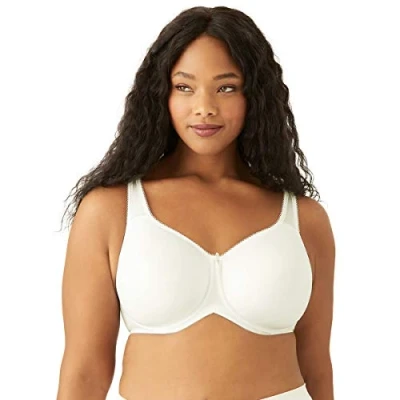 Image of Wacoal Women&#039;s Basic Beauty Contour T Shirt Bra, Ivory Coloured, 38C