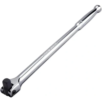 Image of Neiko 00200A 1/2&quot; Drive Extension Breaker Bar 15&quot; Length Rotating Flex Head CR V Steel