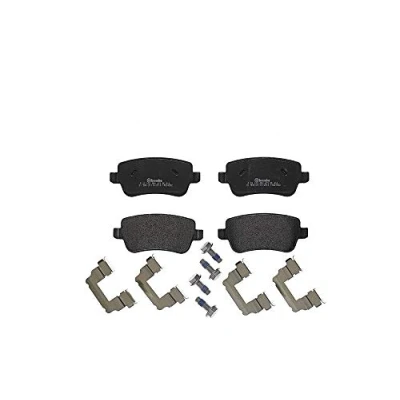 Image of 71772220, 77363610, 77364169 brake pad set BREMBO P 23 102 excl. wear warning contact with caliper screws without accessories