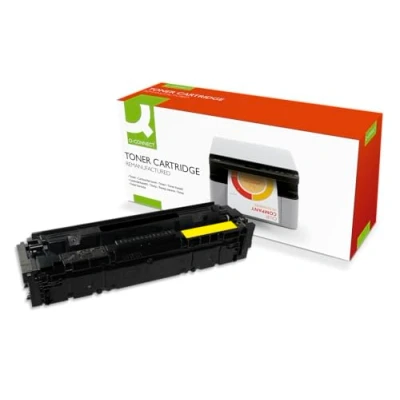 Image of Q Connect CF542A Toner Cartridge Yellow Compatible COMP