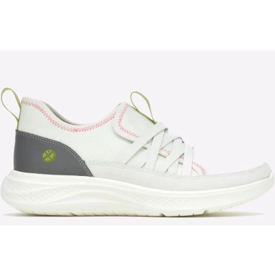 Image of Hush Puppies Women&#039;s Elevate Step in Sneaker, White, 6 UK