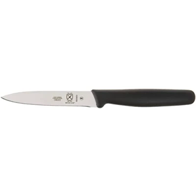 Image of Mercer Culinary M33933B Pointed Tip Bar Knife, Stainless Steel, Black, 22.1 x 1 2.5 cm