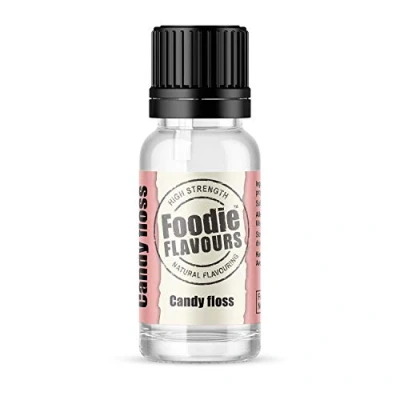 Image of Foodie Flavours Candy Floss Natural Flavouring, High Strength 15ml