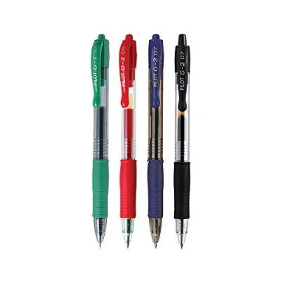 Image of Pilot G207 Gel Roller Pen Assorted Colours (Pack of 20)