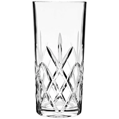 Image of Bohemia Crystal Flamenco Set of 6 Hiball Tumblers Glasses 15cm / 350ml (Boxed)