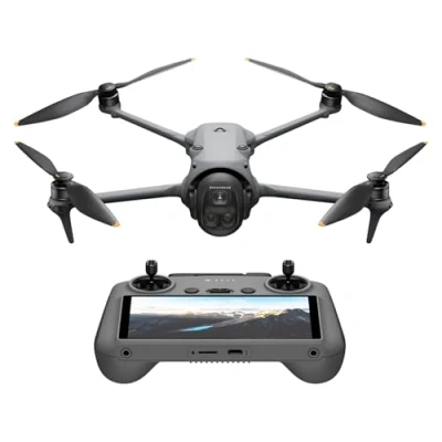 Image of DJI Mavic 4 Pro with RC 2, Flagship Tri Camera Drone 100MP 4/3 CMOS Hasselblad Camera, for Professionals, 30km Video Transmission, 51 Min Max Flight Time