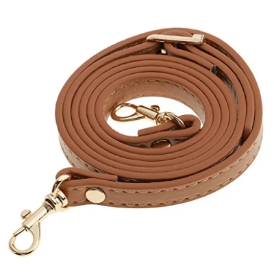 Image of Sharplace Solid Adjustable Crossbody Shoulder Bag Handbag Straps Replacements 120cm, Khaki, Length