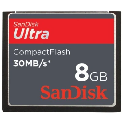 Image of Sandisk SDCFH 008G A46 CompactFlash (CF)