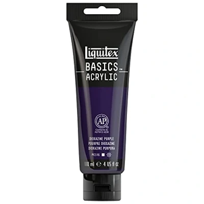 Image of Liquitex Basics Acrylic, 118 ml Tube Dioxazine Purple