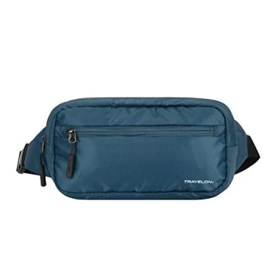 Image of Travelon: World Travel Essentials Convertible Sling/Waist Pack, Peacock Teal, One Size, Pack
