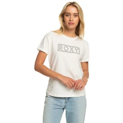 Image of ROXY Epic Afternoon T Shirt for Women Snow White, X Large
