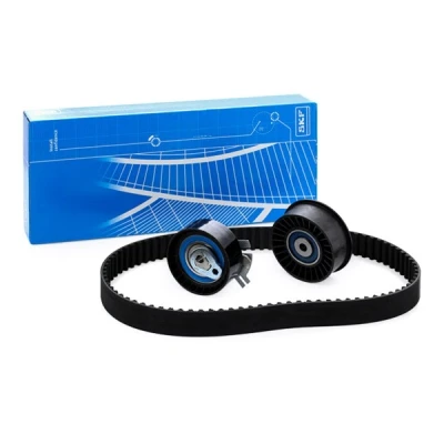 Image of 1307000QAD, 1307000QAE, 1307700QAA, 1680600Q0D, 1680600QAD Timing belt kit SKF VKMA 06503 89 with rounded tooth profile