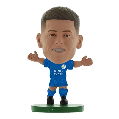 Image of SoccerStarz Leicester Harvey Barnes Home Kit (Classic Kit) /Figures