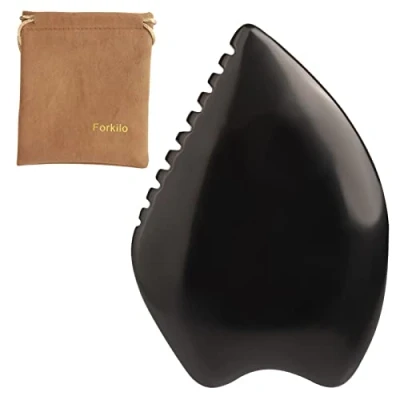 Image of Gua Sha Tools, Bian Stone Face Massage Scraping Guasha Facial Comb
