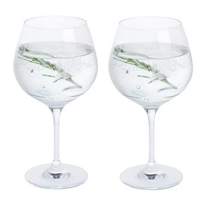 Image of Dartington Glitz Swarovski Elements Set Of 2 Gin and Tonic Glasses