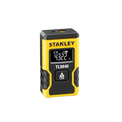 Image of STANLEY Pocket Laser Distance Measure 12M (TLM40) STHT77666 0, Black+yellow