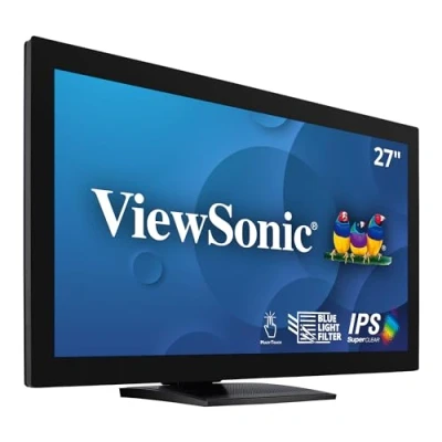 Image of Viewsonic TD2760 computer monitor 68.6 cm (27&quot;) 1920 x 1080 pixels Full HD LED Touchscreen Multi user Black