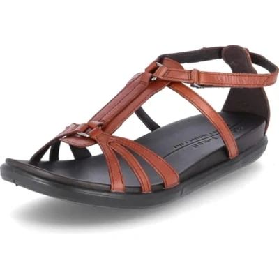 Image of ECCO Women&#039;s SIMPIL Sandal, Cognac, 3.5 UK