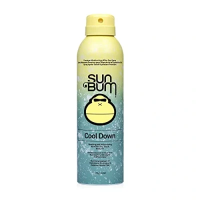 Image of Sun Bum Cool Down After Spray, Made with Aloe Vera and Cocoa Butter to Soothe Hydrate, Vegan Cruelty Free, 170g