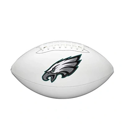 Image of Wilson NFL Live Team Autograph Football Philadelphia