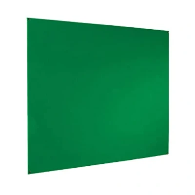 Image of Red17 Frameless Notice Boards Felt Fabric 900mm x 600mm Green