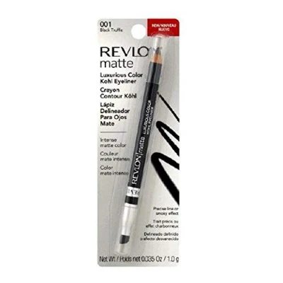 Image of Revlon Luxurious Color Matte Kohl Eyeliner 01 Black Truffle