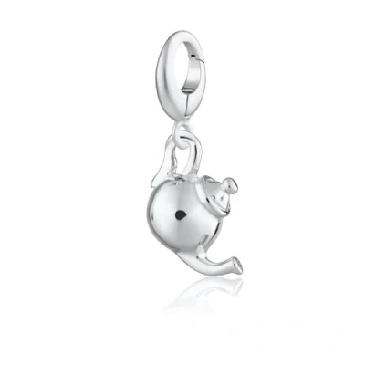 Image of Lily Charmed Sterling Silver Teapot Charm