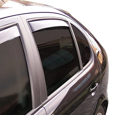 Image of Window Visors Master Dark (rear) compatible with Volvo V40 5 doors 2012