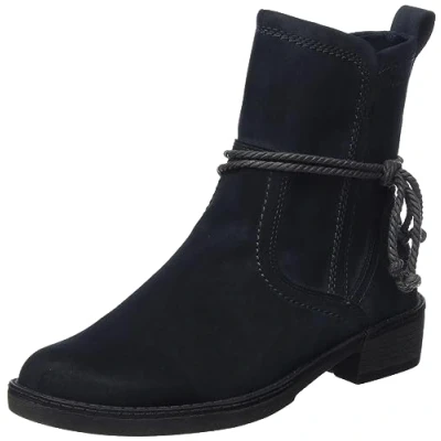 Image of Tamaris Women&#039;s 1 25394 29 Ankle Boots, Navy, 7.5 UK