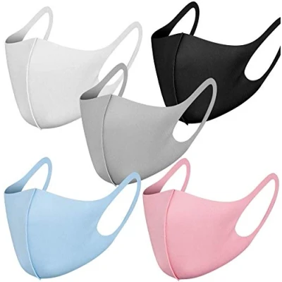 Image of True Face Mask Washable Reusable Breathable Fabric 5 Pcs Assorted Colour Pack