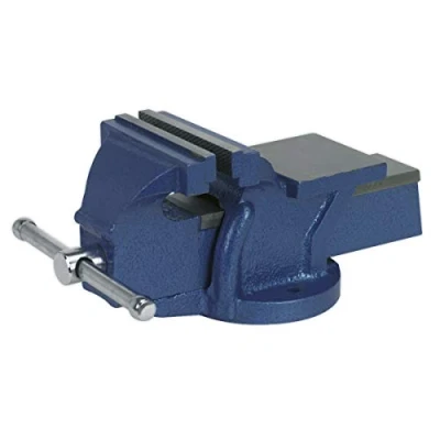 Image of Sealey Cv125E Vice 125Mm Fixed Base Light Duty