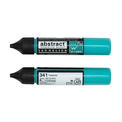 Image of Sennelier Abstract Acrylic 3D Liner 27ml (Turquoise)
