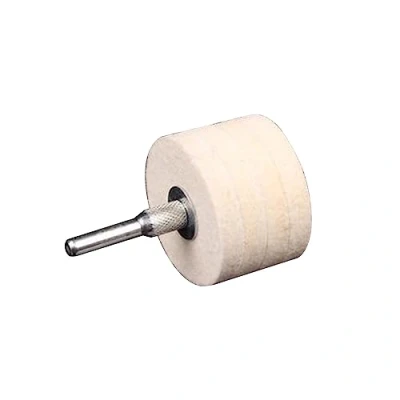 Image of BIGULA 50mm 2&quot; Compressed Wool Felt Fabric Disc Polishing Buffing Pads Wheel for Micro Electronic Instruments,Jewelry Making 1 Pieces Wheel;