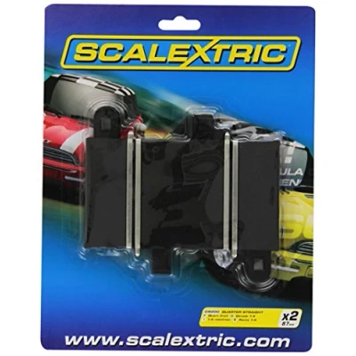 Image of Scalextric C8200 Quarter Straight 87 millimetre x2 (C158) 1:32 Scale Accessory