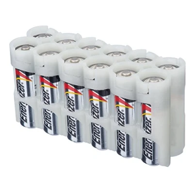 Image of PowerPax 12 AA Battery Caddy Glow in The Dark Moonshine