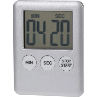 Image of Envenzo Digital Kitchen Timer LCD Display With Magnet 100 Minutes Count UP/Down Timer,Large Memory Function for Cooking, Learning BATTERY INCLUDED