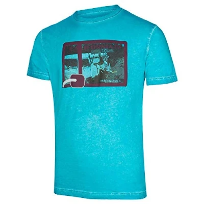Image of Trango Men&#039;s Ornia T Shirt, mens, PC008727, Capri Blue, 2XL