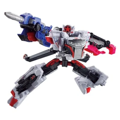 Image of Bandai Super Mini PLA Bakuage Sentai Boonboomger Gattai Series 01 Robo Set