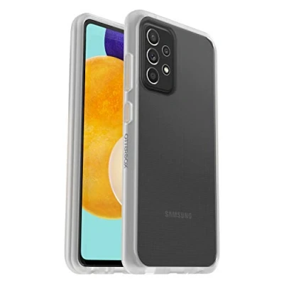 Image of OtterBox 77 81881 Sleek Series Case, Shockproof, Drop proof, Ultra Slim, Protective Thin Tested to Military Standard, No Retail Packaging, Clear, Samsung Galaxy A52 / 5G A52s
