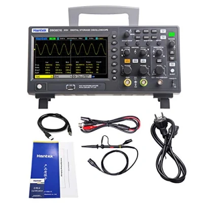 Image of Hantek DSO2C10 Digital Oscilloscope 2CH 1GSa/S Storage Economical 100MHZ Bandwidth Handheld