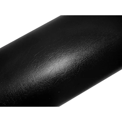 Image of d c fix, foil, design leather black, self adhesive, 90 cm wide, each running meter